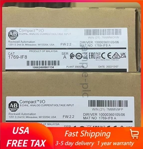 2022-2023 New Factory Sealed AB 1769-IF8 CompactLogix 8 Pt Analog Input Module - Picture 1 of 1