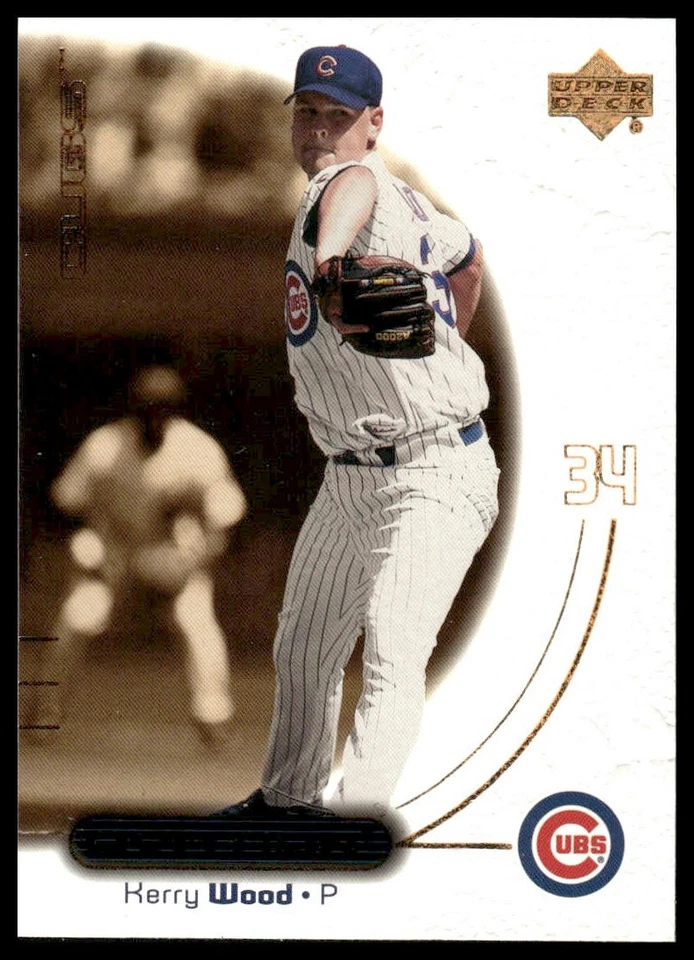 2001 Upper Deck Ovation #37 Kerry Wood Chicago Cubs - Image 1 of 2