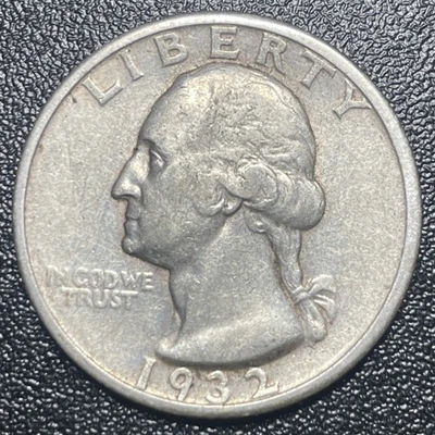 1932-S Washington Silver Quarter 25c Choice VF Very Fine Key Date #2 - Image 1 of 2