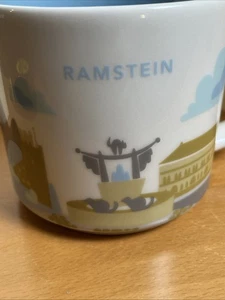 Starbucks RAMSTEIN Germany Military Base YOU ARE HERE MUG Ceramic YAH 2016 14oz - Picture 1 of 7
