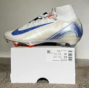 Size 8.5M- Nike Zoom Mercurial Superfly 10 Elite FG Blueprint HJ9293-100 - Picture 1 of 5