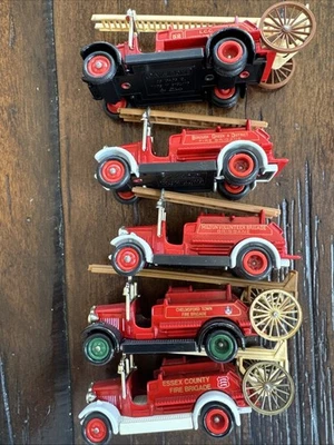 Lledo DAYS GONE FIRE ENGINE COLLECTION OF 5, All PRISTINE LOOSE. - Image 1 of 4