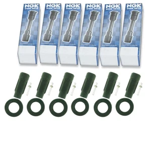6 pcs NGK Ignition Coil Boot for 2010-2014 Lexus RX450h 3.5L V6 - Direct nf - Picture 1 of 5