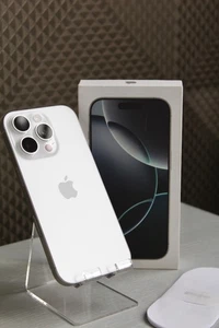 iPhone 16 Pro 256GB White Titanium - Makellos - 100%🔋- 0 Zyklen - Bild 1 von 12