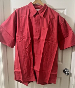 Cutter & Buck Mens Polo Shirt Red Short Sleeve Logo Embroidered XL - Picture 1 of 6