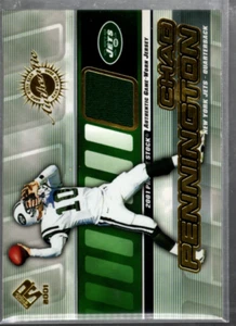 A5597- 2001 Private Stock Game Worn Gear #110 Chad Pennington Jersey - NM-MT - Picture 1 of 2