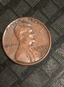 1958 D Wheat Penny multiple error great condition. 🔥Rare coin🔥 - Picture 1 of 6