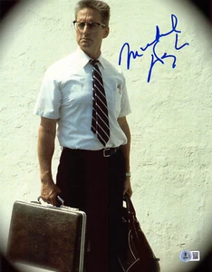 Michael Douglas Signed Autograph Falling Down 11X14 Photo BAS Beckett - Picture 1 of 1