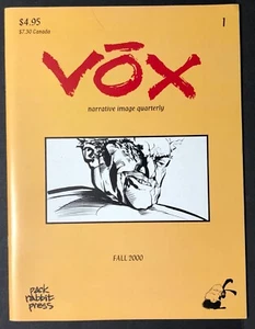 VOX #1 Pack Rabbit Press 2000 LELAND PURVIS (Imitation Game) First Print NM - Bild 1 von 2