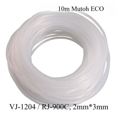 10m Mutoh ECO Solvent PE Hard Ink Tube for Mutoh VJ-1204 / RJ-900C, 2mm*3mm NEW - Image 1 of 4