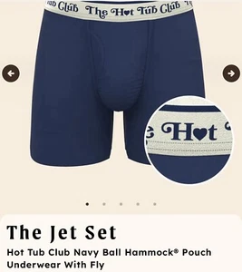 Shinesty Ball Hammock Mens Pouch Underwear Stay Weird “Jet Set” Sz XL - Picture 1 of 1