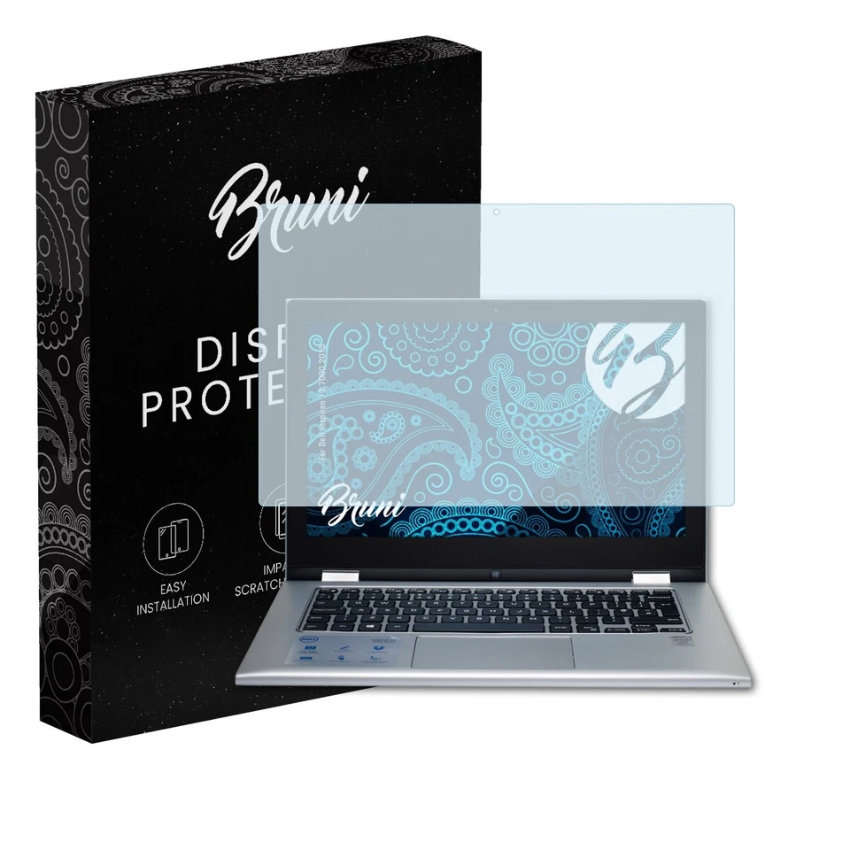 Bruni 2x Protective Film for Dell Inspiron 13 7000 2015 Screen Protector - Image 1 of 4