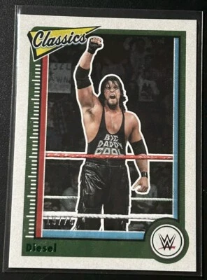2023 WWE Chronicles Classics Green #160 Diesel /75 KEVIN NASH - Image 1 of 2