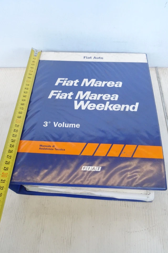 manuale officina Fiat Marea e Marea Weekend catalogo assistenza tecnica 3 volume - Immagine 1 di 4
