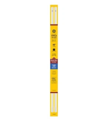 GE Ultra Bright LED Direct Wire 32-Watt EQ T8 Daylight Medium Bi-pin (g13)  - Image 1 of 3