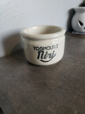 Rare Pot Yaourt Ancien Yoghourt Neri - Photo 1/4
