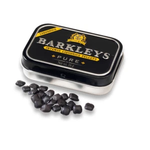 Barkleys Liquorice Pastillen würzig purer Lakritz Geschmack 16g - Picture 1 of 1