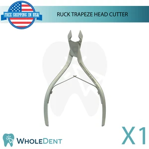 Ruck Trapeze Head Cutter 19mm Stainless Steel Top Nipper Rounded Tip - Picture 1 of 5