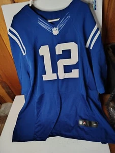 Indianapolis Colts Andrew Luck 12 Nike On Field jersey size 60 - Picture 1 of 7
