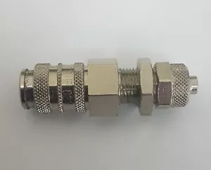 Water Fed Rectus 21 Type Male Bulkhead Fitting with Finger compression fitting - Picture 1 of 4