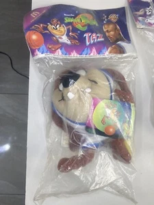 Looney Tunes SpaceJam Taz McDonald's Original Collectible 1996 Plush - Picture 1 of 2