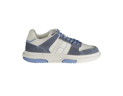 TOMMY HILFIGER Zapatillas Mujer Azul Bajo Logo Talla 37 - Imagen 1 de 4