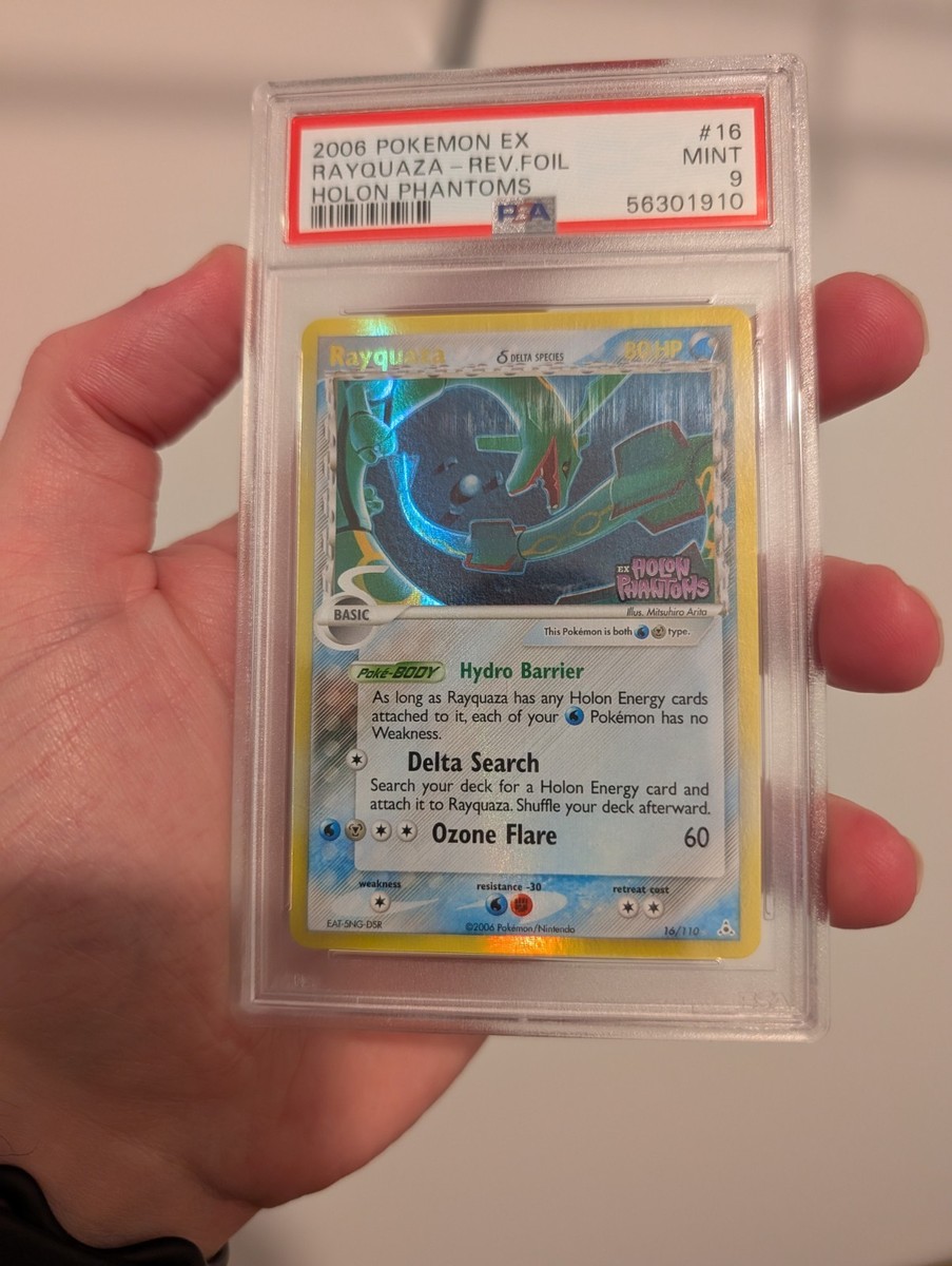 Rayquaza Pokémon TCG Professional Sports Authenticator (PSA Rayquaza Pokémon TCG Professional Sports Authenticator (PSA