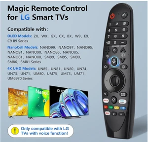 NEU LG MR20GA MR19BA Magic Remote Ersatz funktioniert mit KI Alexa Voice Laser Apps - Bild 1 von 5