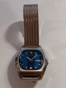 Vintage SEIKO Automático 17 Joyas Día Fecha 7009-5010 - Imagen 1 de 11