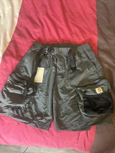 Carhartt Grey Cargo Shorts Relaxed Fit - Picture 1 of 9
