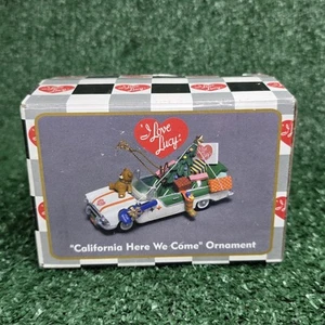 Vintage Rare I Love Lucy Vandor Collectible Ornament California Here We Come - Picture 1 of 5