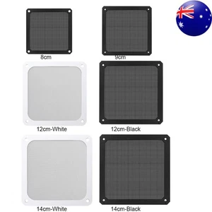 8-14cm PC Computer Case Cooling Fan Magnetic Dust Filter Dustproof Mesh Cover - Zdjęcie 1 z 24