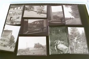 22 tolle alte Negative - Urlaub - Raum Obermusbach , Wegweiser, Denkmal usw. - Picture 1 of 17