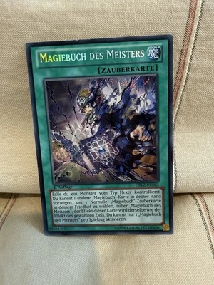 Yugioh Spellbook Of The Master CBLZ-DE062 1st Edition Misprint - Lightly Played - Image 1 of 2