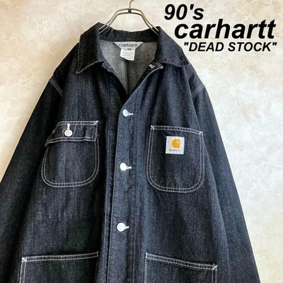 Mono Carhartt años 90 Deadstock negro talla M para hombre con estilo de Japón - Imagen 1 de 4