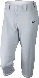NEW Nike Women’s Diamond Invader ¾ Length Softball Pants – Gray – Size XL - Picture 1 of 5