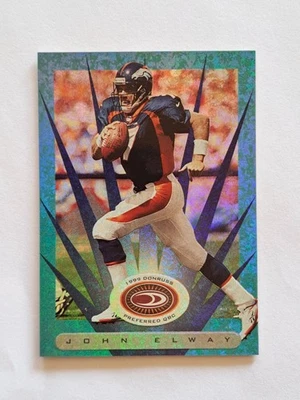 1999 Donruss Preferred QBC PLATINUM BLUE John Elway #28/50 - Image 1 of 2