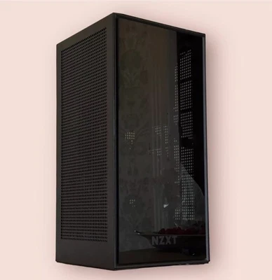 @NO AIO/READ DESCRIPTION@ Mini ITX BLACK Gaming PC Case + 650w PSU NNZ05ND ND - Image 1 of 4