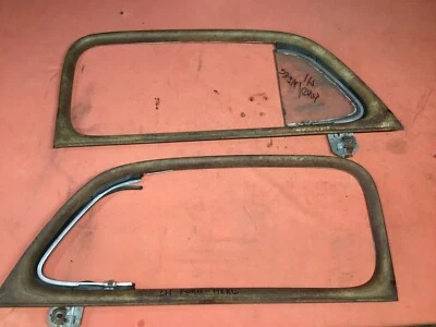 1941, 1942, 1946, Ford Mercury 2-dr.Sedan Door Window Garnish Moldings. Original - Image 1 of 4