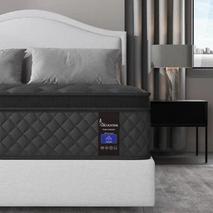 10Inch Hybrid Bed Mattress Twin Full Queen King Gel Memory Foam Innerspring - Picture 1 of 14