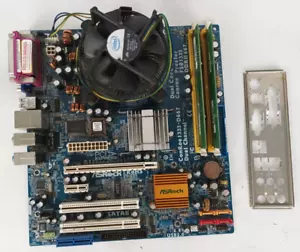Scheda madre Asrock Conroe 1333-d667 E4400 socket 775 1gb DDR2 ram cooler fan - Foto 1 di 2