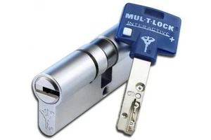 NEU!!! MUL T SCHLOSS INTERAKTIVES ZYLINDER TÜRSCHLOSS HOCHSICHERHEIT DREHBAR 66 MM - Bild 1 von 7