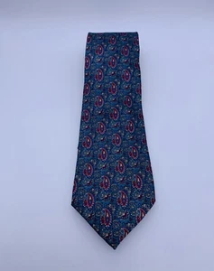 Savile Row 100% Silk Men's Ties Paisley Dress Business Formal Casual Made In USA - Picture 1 of 4