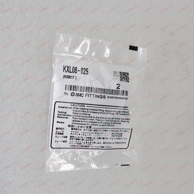 2PC new smc KXL08-02S KXL08-02S Rotary joint Fast Delivery - Image 1 of 4