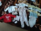 Bundle of used 0-3 month old/up to 62 cm baby boy clothes