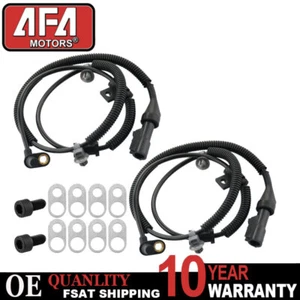 4WD Front ABS Wheel Speed Sensor Pair For 2009-2010 Ford F-150 AWD - Picture 1 of 9