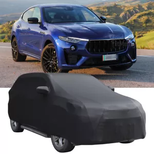 For Maserati Levante 2017-2023 Indoor Car Cover Stretch Satin Dustproof Protect - Picture 1 of 11