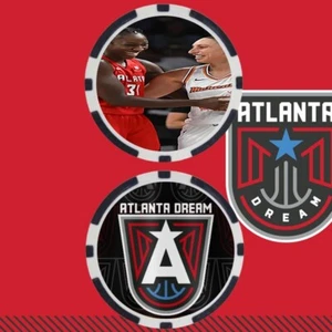 Tina Charles - Atlanta Dream - WNBA Collectable Poker Chip - Picture 1 of 2