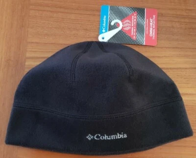 Columbia 'Mountaindale' S/M Omni-Heat Fleece Winter Beanie Hat BLACK #21421 - Image 1 of 4