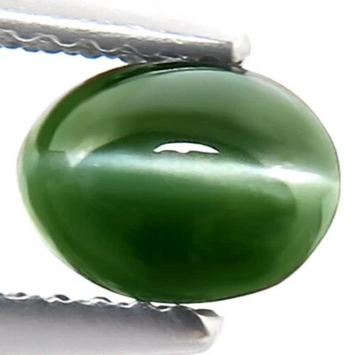 1.25ct WOW FANTÁSTICO RARO NATURAL SIN CALEFACCIÓN MEJOR ALEJANDRITA OJO DE GATO GEMA OVALADA Foto 1 de 4